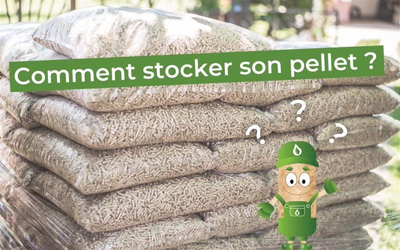 Poêle à pellets : où et comment stocker les granulés de bois ?